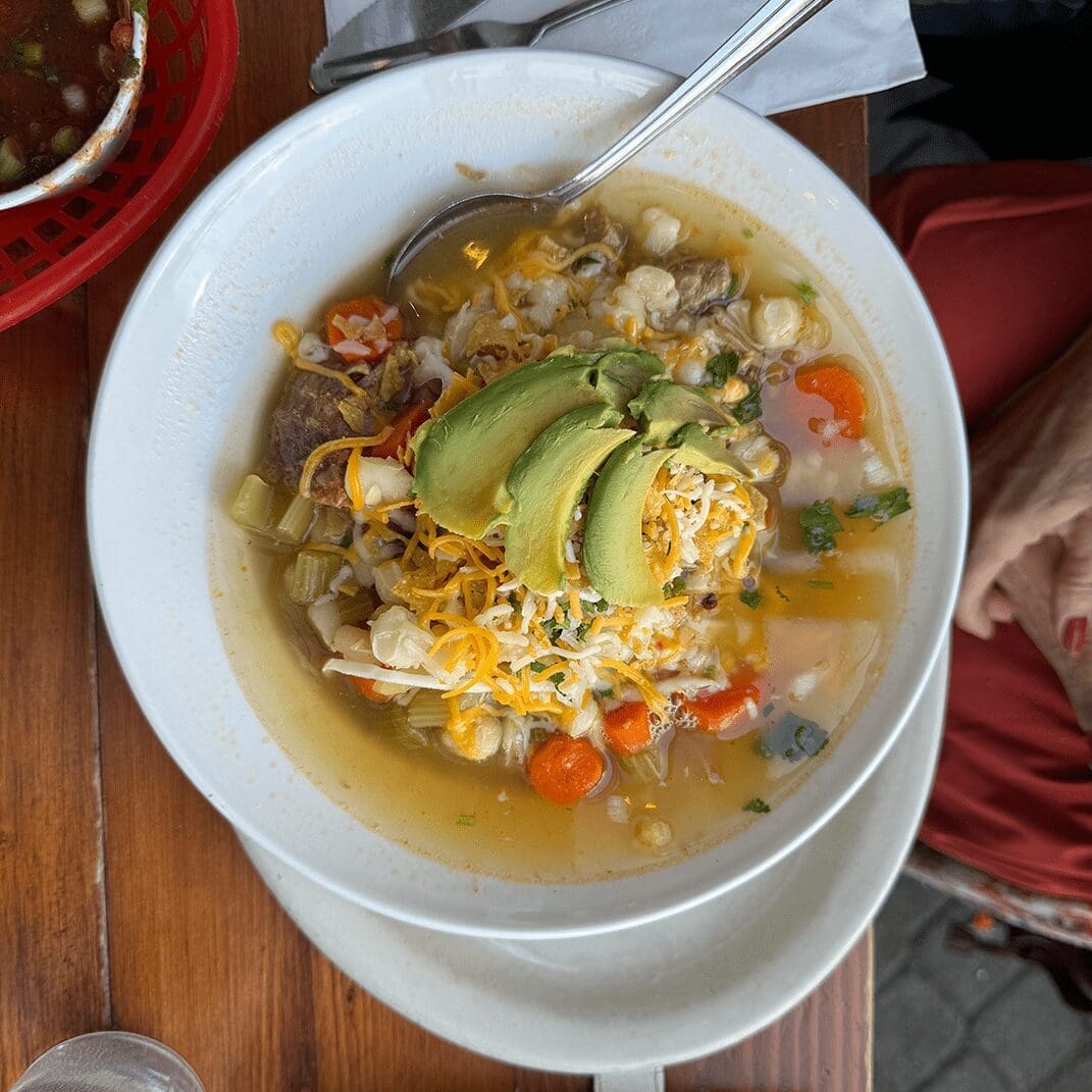 Posole Soup | El Chupacabra Seattle